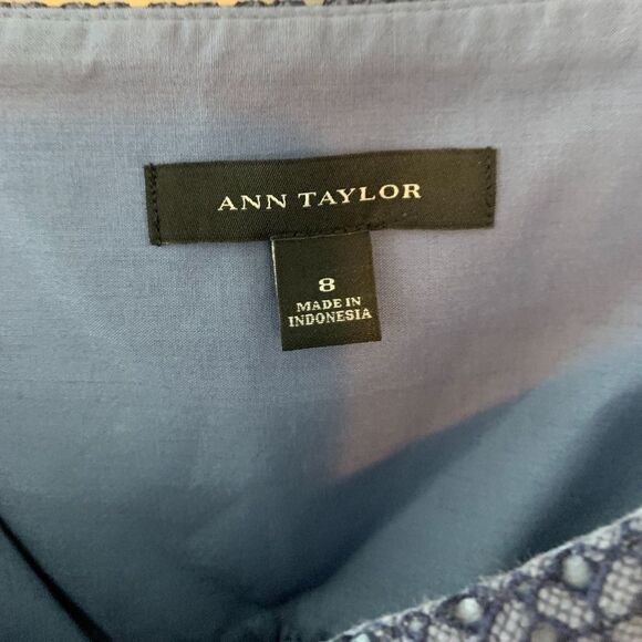 Ann Taylor Blue Skirt - Picture 6 of 7